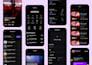 create responsive mobile app ui ux or web landing page design with figma